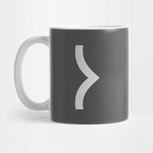 𐰆 - Letter O & Letter U - Old Turkic Alphabet Mug